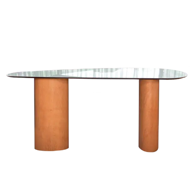 Aparador Orgânico 1,80 - Off White/Madeira