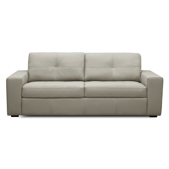 Sofá Áurea 2,35m - Fixo/Couro